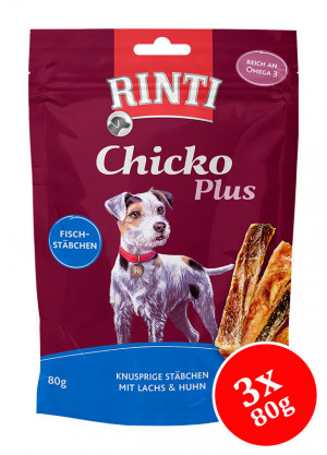 RINTI Extra Chicko Lachs&Huhn 3x80g